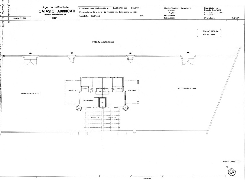 Polignano a mare - Neapolis villa mq 140 oltre giardino mq 1400. vigilanza h24