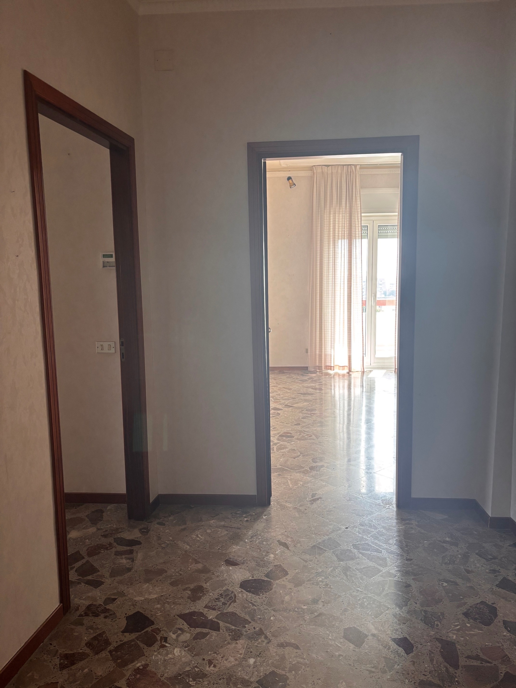 Libero ampio appartamento piano alto e posto auto